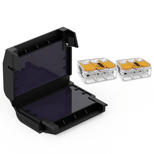 CellPack 410361 EASY-PROTECT/623 Gelbox für Verbindungsklemmen flexibel: 0.5-6mm² starr: 0.5-6mm² 1 St. Schwarz
