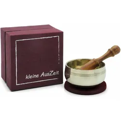 Klangschalen-Center Klangschale in Box "kleine Auszeit" (Klangschale), Perkussion, Rot