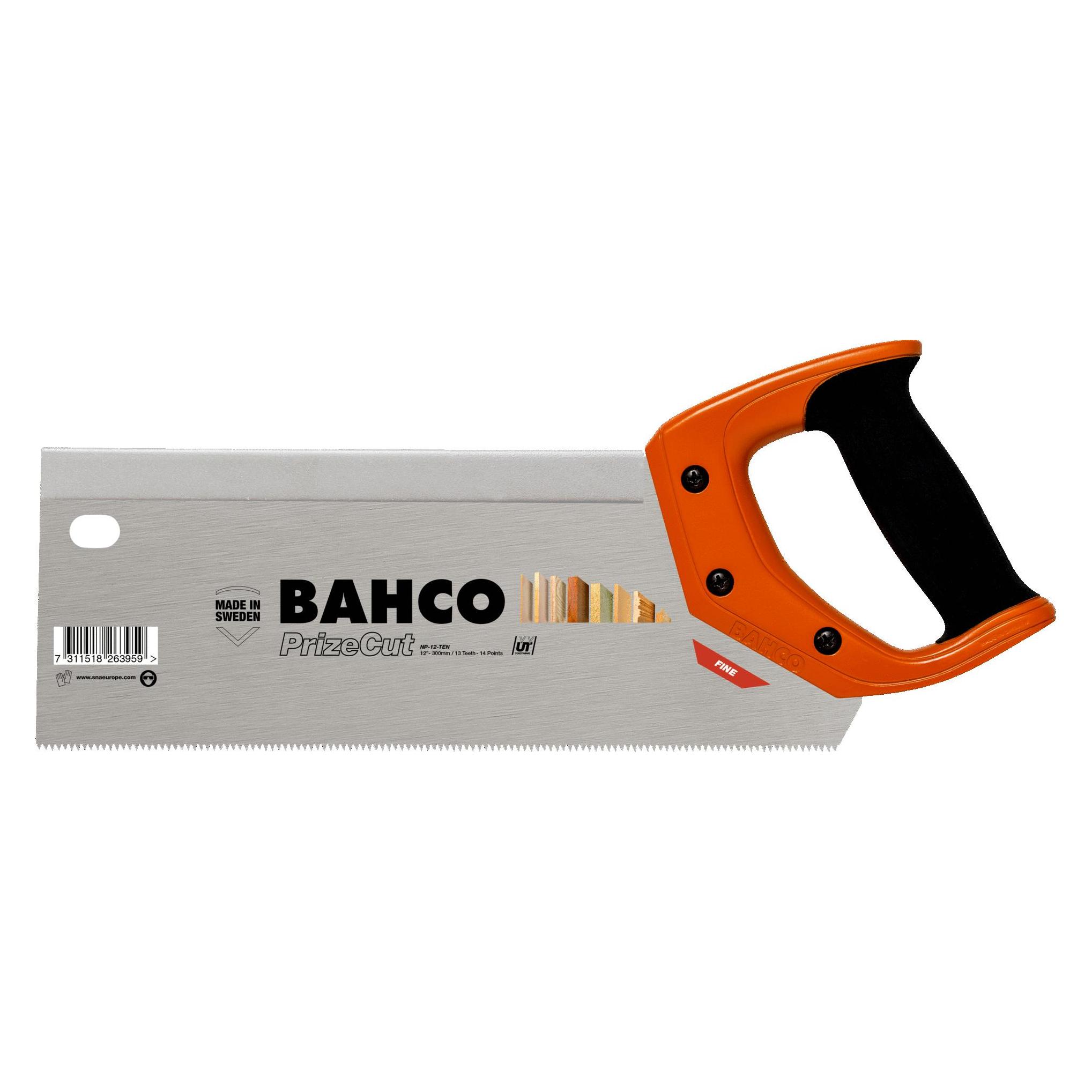 Bahco PrizeCut-Rückensäge für feine bis mitteldicke Werkstoffe 13/14 ZpZ 12" (NP-12-TEN)