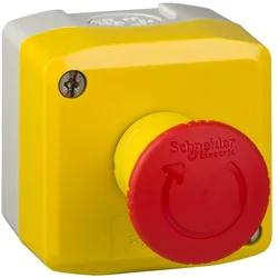 Schneider Electric Not-Halt-Schalter XALK178E, Schalter + Taster, Rot