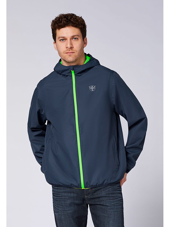 Chiemsee Regenjacke in Dunkelblau - S