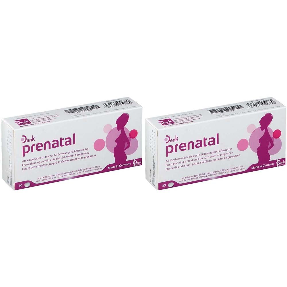 Prenatal Denk x2 2x30 St Tabletten