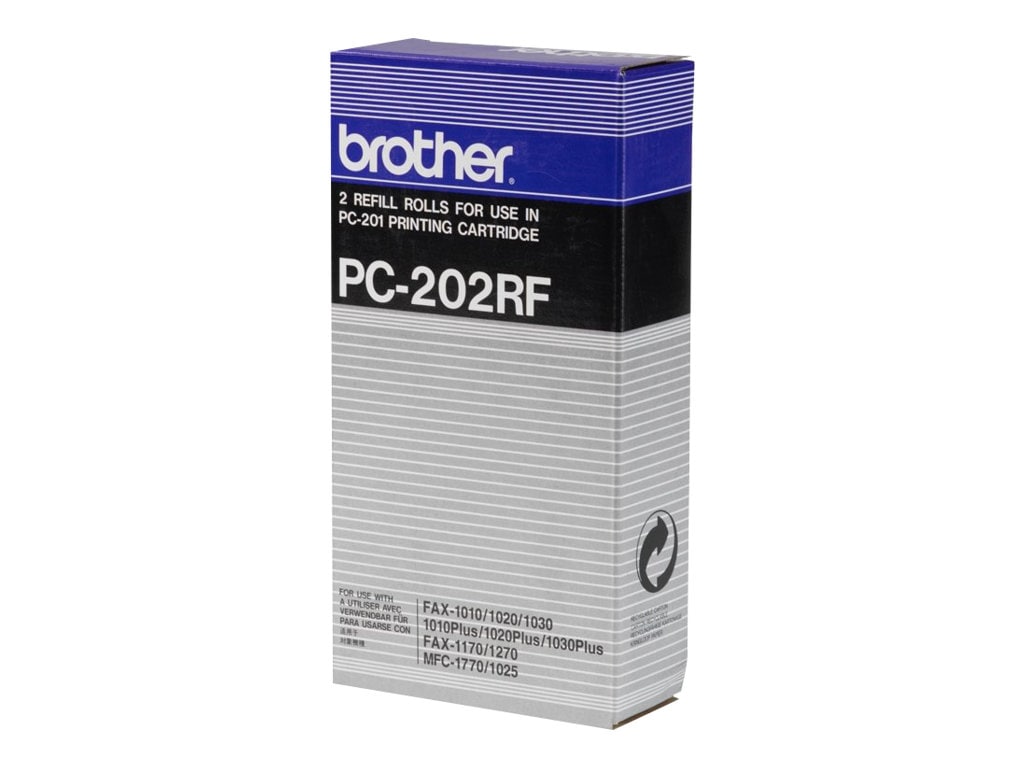 Brother PC202RF 2er-Pack Schwarz Druckpatrone - Nachfüllung
