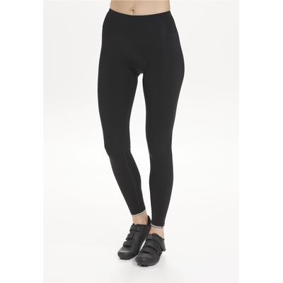 Radhose ENDURANCE "Juvel W Long Tights Gel-Pad", Damen, Gr. 38, EURO-Größen, schwarz, 72% Nylon, 28% Elasthan, unifarben, lang, Hosen Radlerhose Fahrradhose Sporthose, mit komfortabler Gel-Pad-Sitzpolsterung