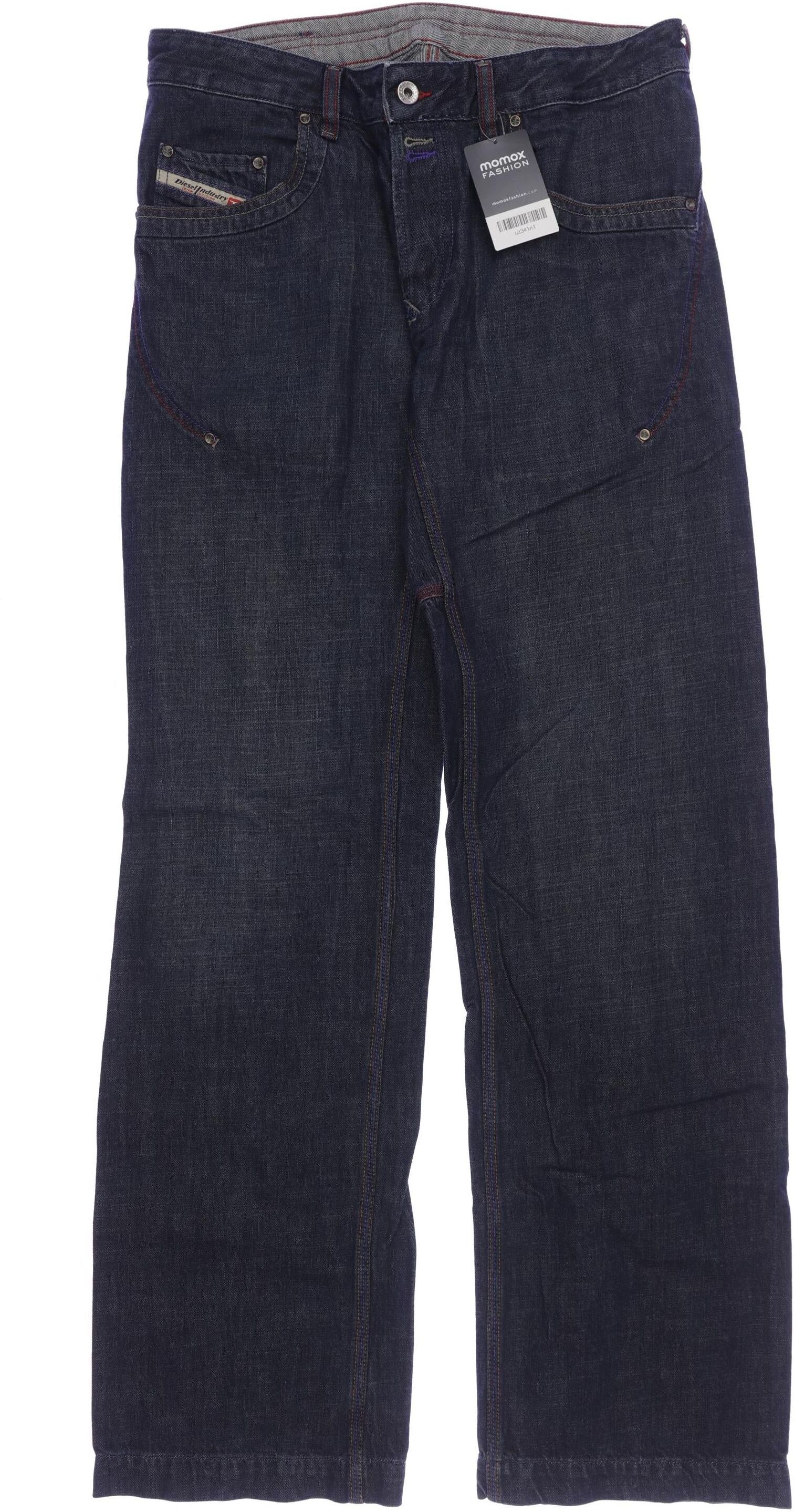 Diesel Herren Jeans, Marineblau, Gr. W31, Baumwolle - Second Hand