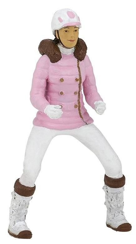 Papo Figuur Paardrijster Wintercollectie