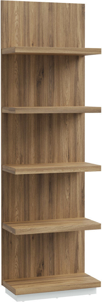 17 Stories Savione Floating Shelf Wood 194.6cm H X 60cm W X 29.6cm D