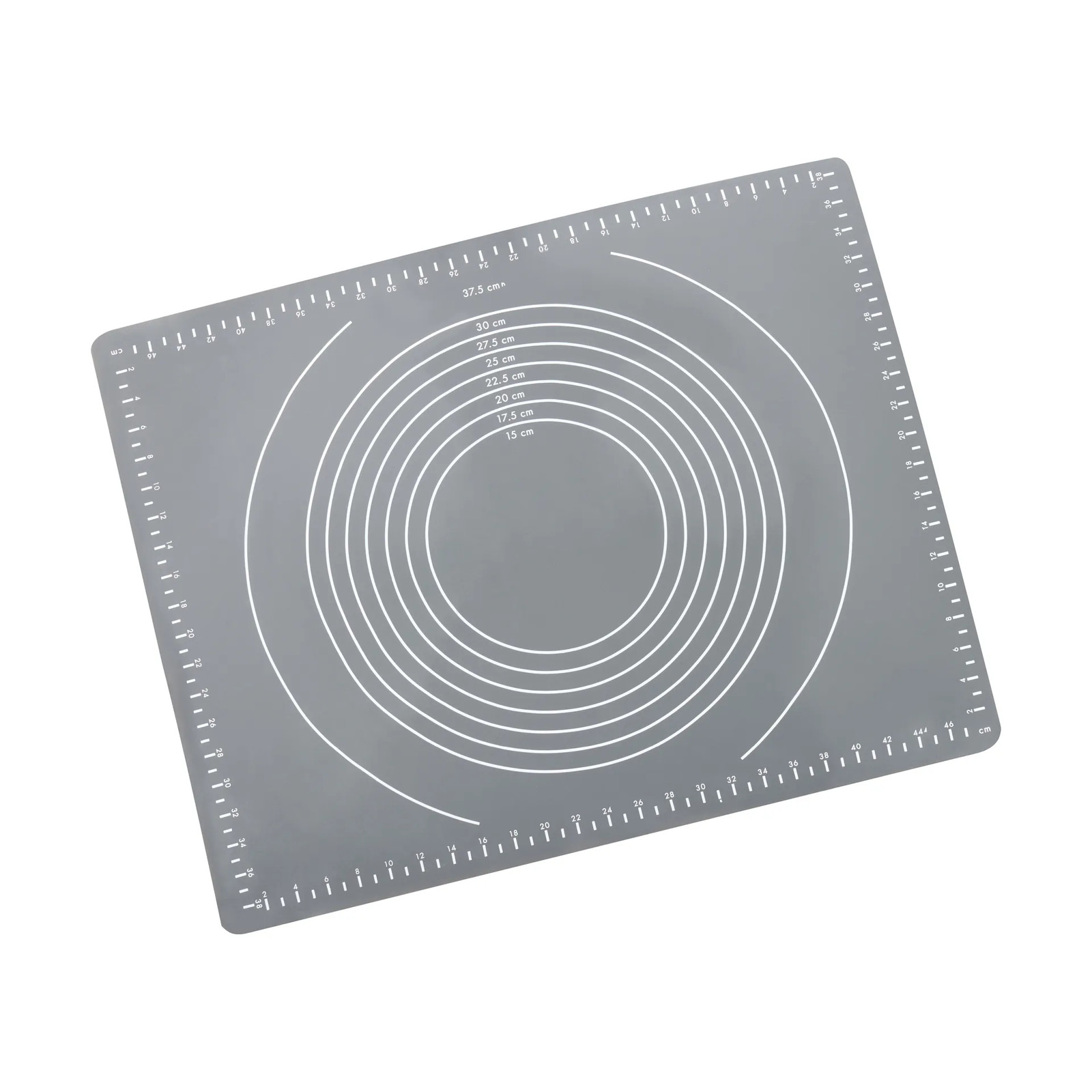 Dorre Kookie bakmat van grijs siliconen, 50 cm