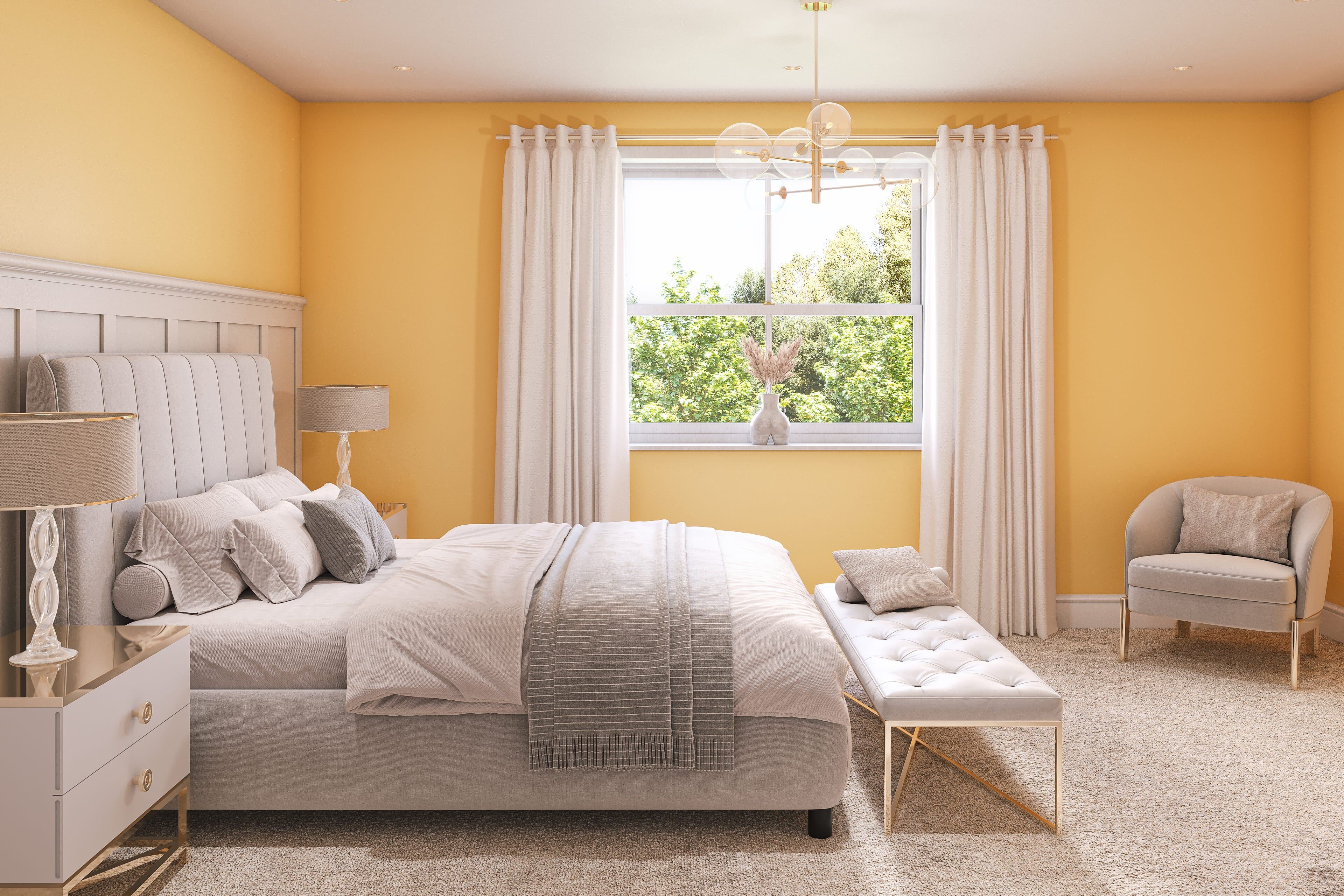 Hemway Peel and Stick Sample - Interior Paint - Soft Sunshine Yellow