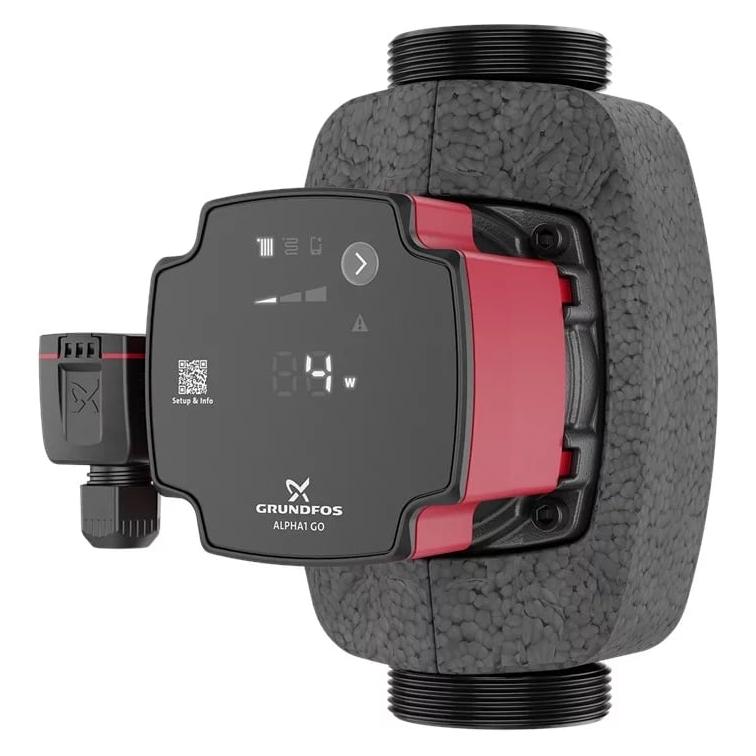 Grundfos Hocheffizienz Umwlzpumpe ALPHA1 GO 25-80 180 220-240V 9H DC0 (Hauswasserpumpe) (93074198)