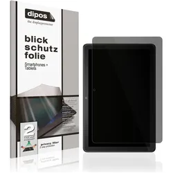 Dipos Blickschutzfolie 2-Way Anti-Shock (1 Stk., Amazon Fire HD 10 2023), Tablet Schutzfolie