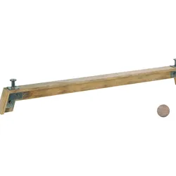 Hasena Oak-Vintage Füsse Stabil 140 cm / Akazie Vintage brown, lackiert