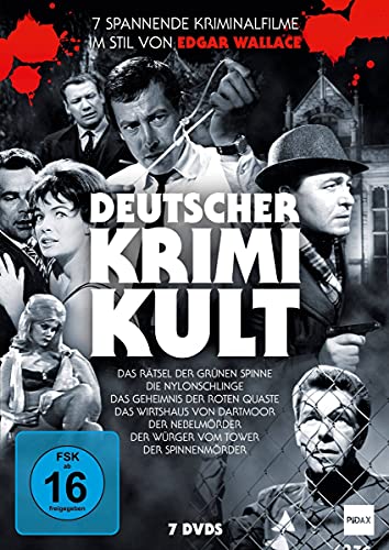 Gerhard Klingenberg - Deutscher Krimi-Kult / 7 spannende Kriminalfilme im Stil von Edgar Wallace (Pidax Film Klassiker) [7 DVDs] - Preis vom 09.10.2026 07:28:09 h
