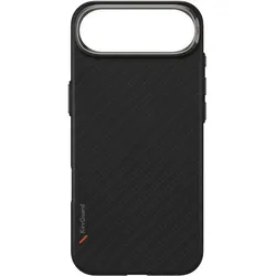 Uniq Case Keva EDGE for iPhone Air Magclick Charging black (Apple iPhone Air), Smartphone Hülle, Schwarz