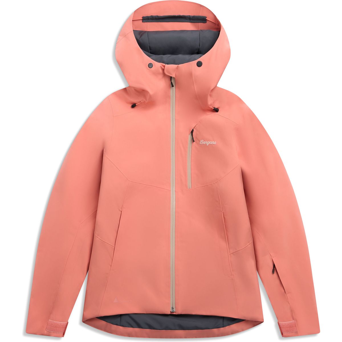 Bergans Oppdal Insulated Shell Jacket Women light weathered red (22194) XS 260708-3542-22194-XS
