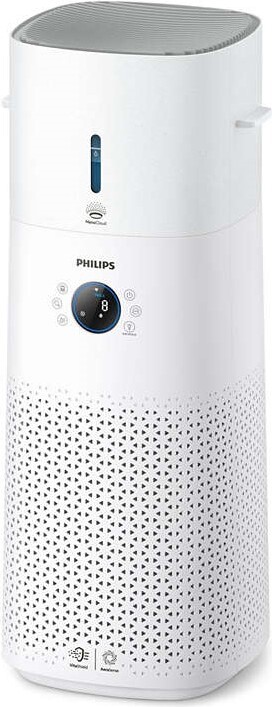 2-in-1 Luftreiniger Philips Ac3737/10 Hepa-Filter, Antirauch, leise