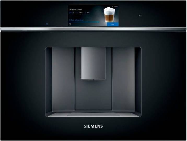 SIEMENS Einbau-Kaffeevollautomat CT718L1B0, autoMilk Clean für Hygiene & verschleißfreies ceramDrive Mahlwerk