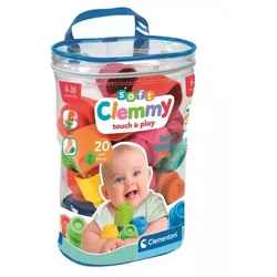 Clemmy: Weiche Baby-Bausteine – Set mit 20 Stück