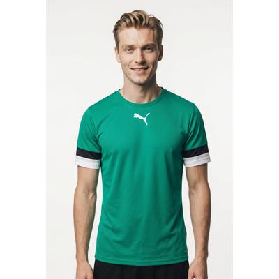 Fußballtrikot PUMA "TEAMRISE JERSEY", Herren, Gr. 3XL, grün (pepper grün, puma schwarz, puma weiß), Netz, Obermaterial: 100% Polyester, unifarben, regular fit normal, Rundhals, Trikots Fußballtrikot, Regular Fit, mit Rundhalsausschnitt, mit...