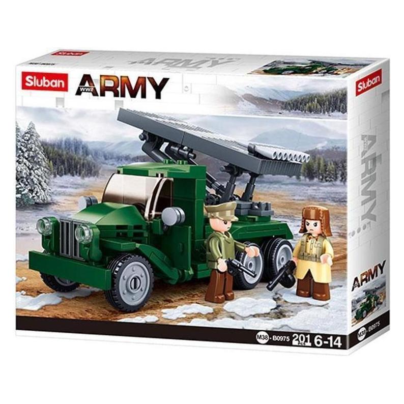 Sluban WWII Sowjetischer Raketenwerfer (SL95835)