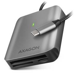 AXAGON CRE-S3C Externer Speicherkartenleser USB-C® Grau, Schwarz