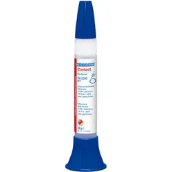 VA 2500 HT Cyanacrylat-Klebstoff | hochviskoser Sekundenkleber, hochtemperaturbständig bis 140°C | 30 g | beige, opak