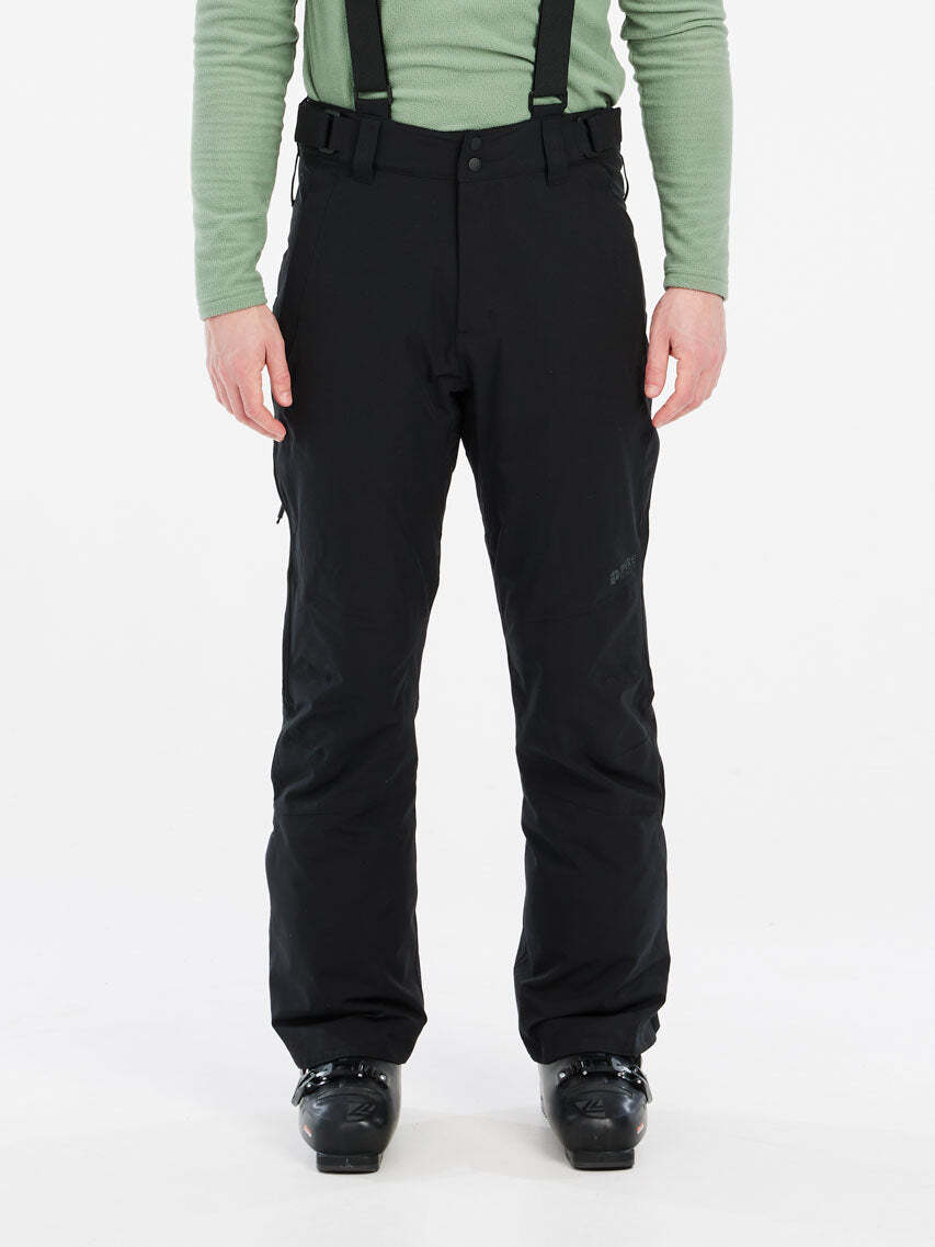 Schneehose PROTEST "Skihose PRTMIKADO" Gr. L, schwarz (true schwarz), Hosen, Herren, L, EURO, Obermaterial: 100% Polyester PES., Schneehose true schwarz L, EURO