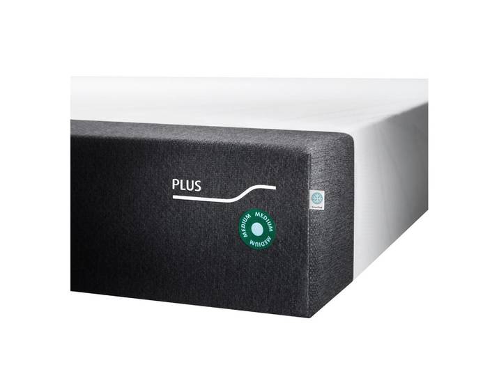 Tempur Matratze Form Plus-Medium, Anthrazit, Weiß, Füllung: Viskoelastischer Kern, rechteckig, 140x200 cm, Über- und Sondergrößen erhältlich, Bezug abnehmbar/waschbar, alternative Größen rundum abnehmbar, Schlafzimmer, Matratzen Shop, Matratzen, Viscoschaummatratze