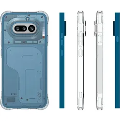 Cover-Discount Nothing Phone (4a) – Silikonhülle mit Sturzschutz (Nothing Phone (4a)), Smartphone Hülle, Transparent