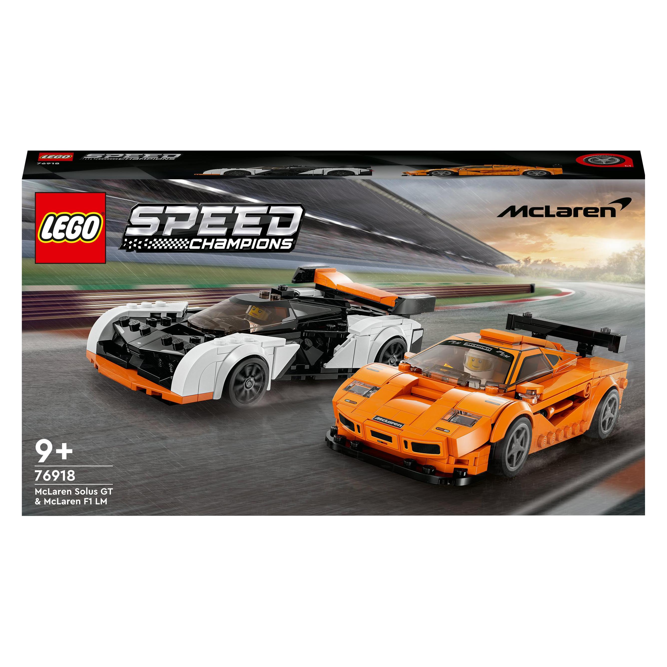 LEGO McLaren Solus GT & McLaren F1 LM (LEGO Speed Champions) (76918)