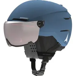 ATOMIC Kinder Helm SAVOR VISOR JR Blue/ALL WEATHE, Größe 48-52 in Blau Blau