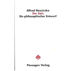 Der Satz, Fachbücher von Alfred Nozsicska