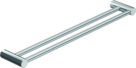 Kludi VELA R Doppel-Badetuchhalter 5898805 Länge = 600MM chrom