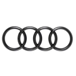 Audi Ringe in Schwarz Heck TT 8S0071802