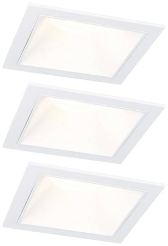 Paulmann 93126 Cole LED-Einbauleuchte 3er Set LED 6W Weiß