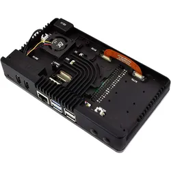 Argon ONE V5 case for Raspberry Pi 5, Entwicklungsboard Zubehör, Schwarz