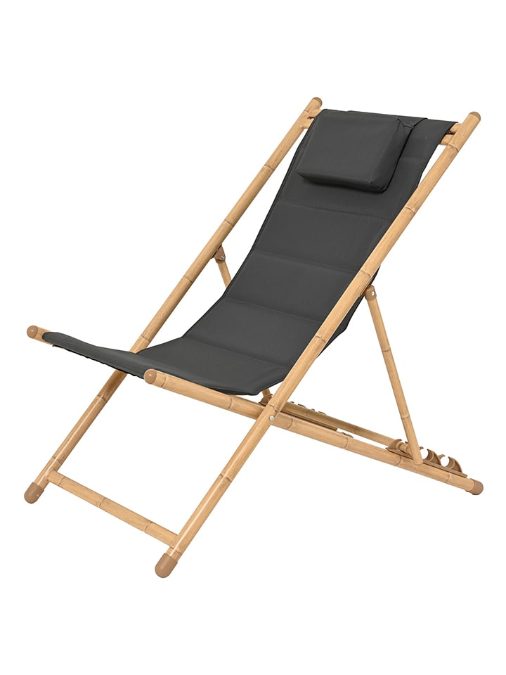 Kaeming Gartenliege ''Fredericia'' in Beige/ Grau - (B)60 x (H)98 x (T)111 cm - onesize