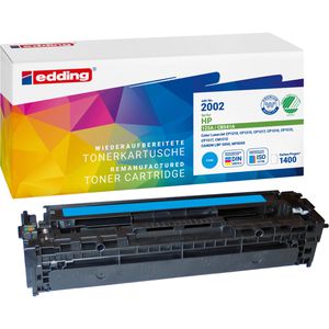 Edding kompatibel für HP 125A CB541A  EDD-2002 Toner 1400 Seiten cyan