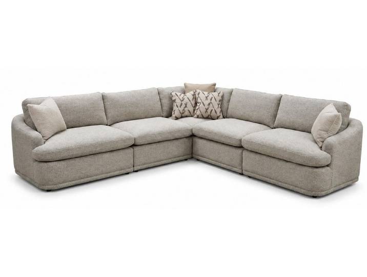 JVmoebel Ecksofa Sofa set Ecksofa L-Form Sessel Wohnzimmer Bequem Weich Hochwertig, 2 Teile, Bequem und weich