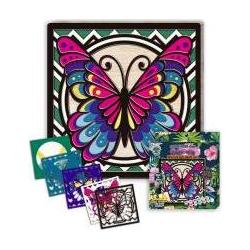 Splat Planet Set zum Gestalten von Holzbildern - Schmetterling (69960795)