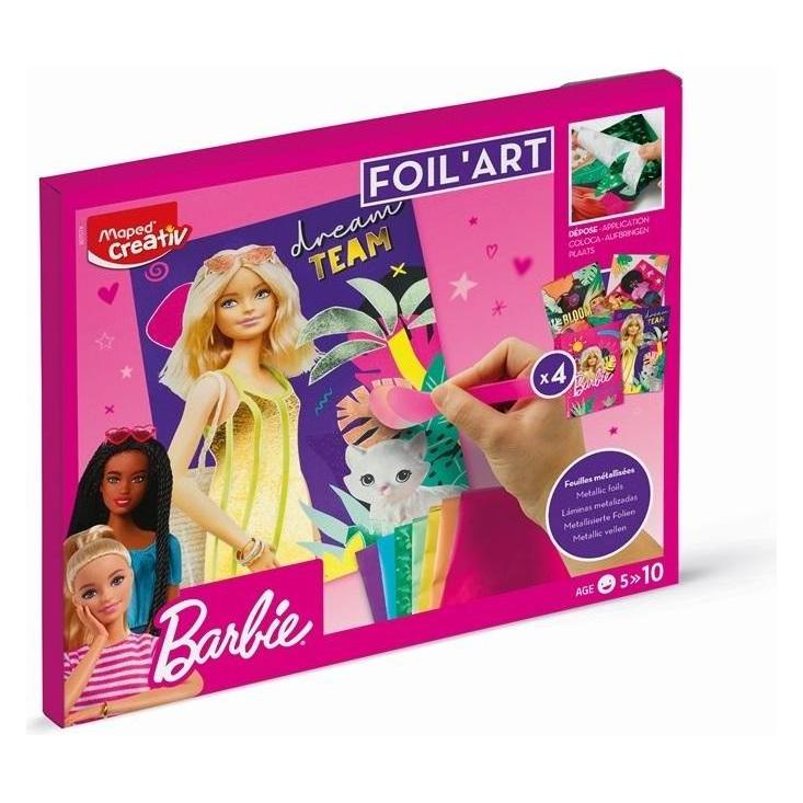 Maped Kreativ-Set FOIL ART - BARBIE (907074)