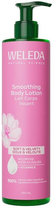 Weleda Smoothing Body Lotion with Wild Rose, 250ml