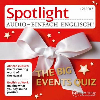 Englisch lernen Audio - Das große Quiz des vergangenen Jahres - Spotlight Verlag, Audio, 4056198000656