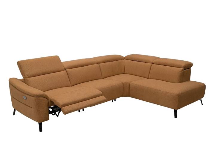 Stoff Relaxcouch AROSA Wohnlandschaft Stoffcouch XXL Polstersofa Designersofa