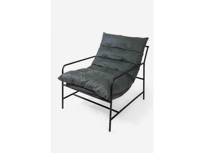 bonprix Sessel mit Metallgestell, 85x71x95 cm, Minimalismus trifft auf Komfort!, grün
