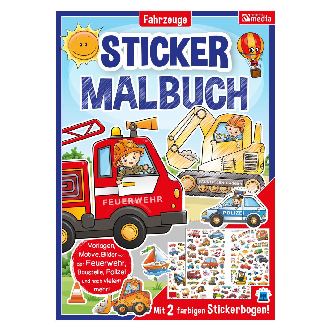 Magni Sticker Malbuch Fahrzeuge (8887)