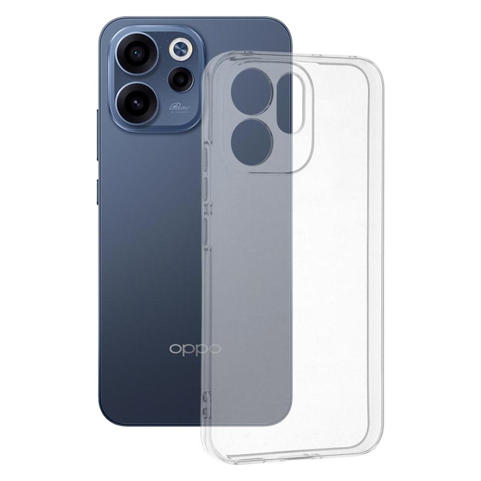 Techsuit - Clear Silicone - Oppo Reno 15F - Transparent (Oppo Reno 15) (65895370)