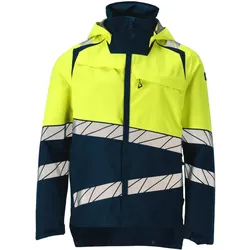 Warnschutz-Hardshelljacke "Accelerate Safe" - S - marine/leuchtgelb