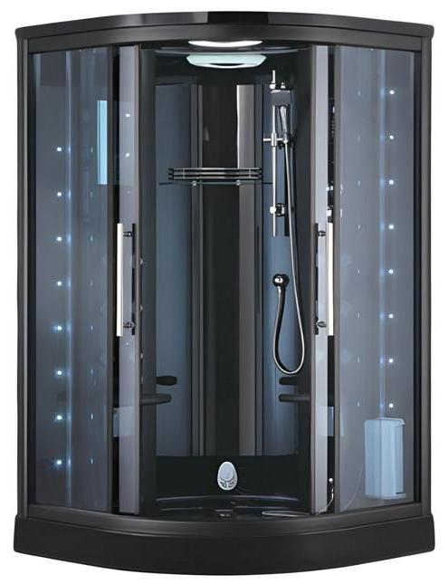 Wellness-Duschkabine Luxusdusche Multifunktionsdusche Komfort-Dusche 120x120 cm