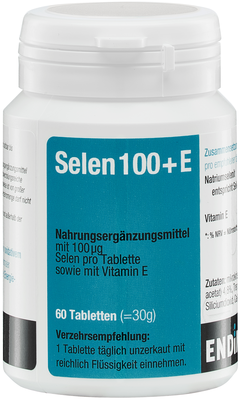 ENDIMA Vertriebsgesellschaft mbH SELEN 100+E Tabletten 30 g 08491635